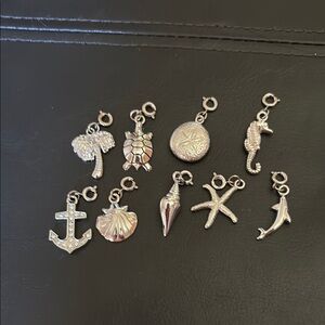 Silver Charm Set Beach/ocean